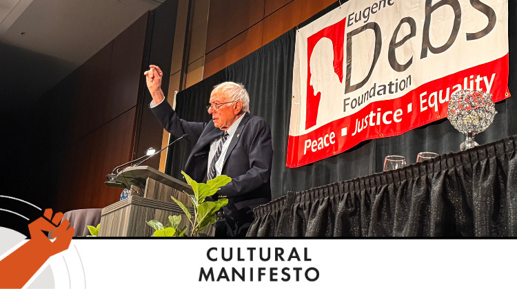 Bernie Sanders and AOC in Terre Haute for the Eugene V. Debs Awards Ceremony Bernie Sanders and AOC in Terre Haute for the Eugene V. Debs Awards Ceremony