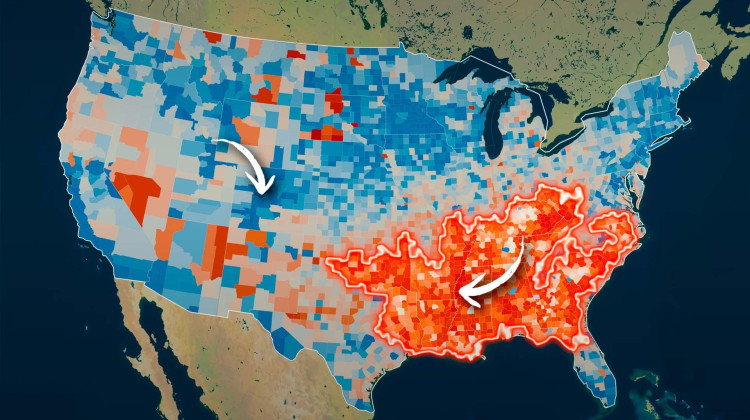 Did Scientists Just Figure Out Why People Die A Decade Earlier in the Southeast US? Did Scientists Just Figure Out Why People Die A Decade Earlier in the Southeast US?