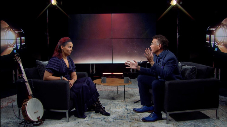 Rhiannon Giddens with Brian Stokes Mitchell